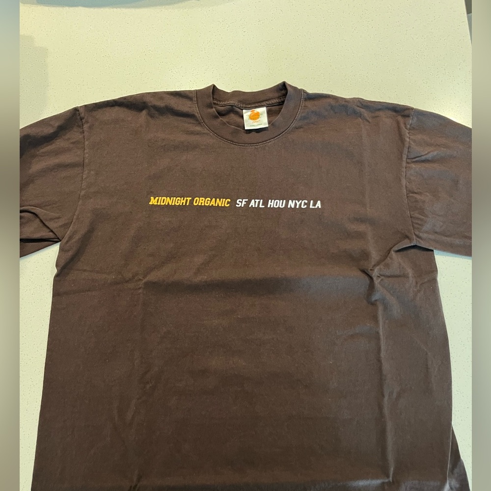 Midnight organic tee